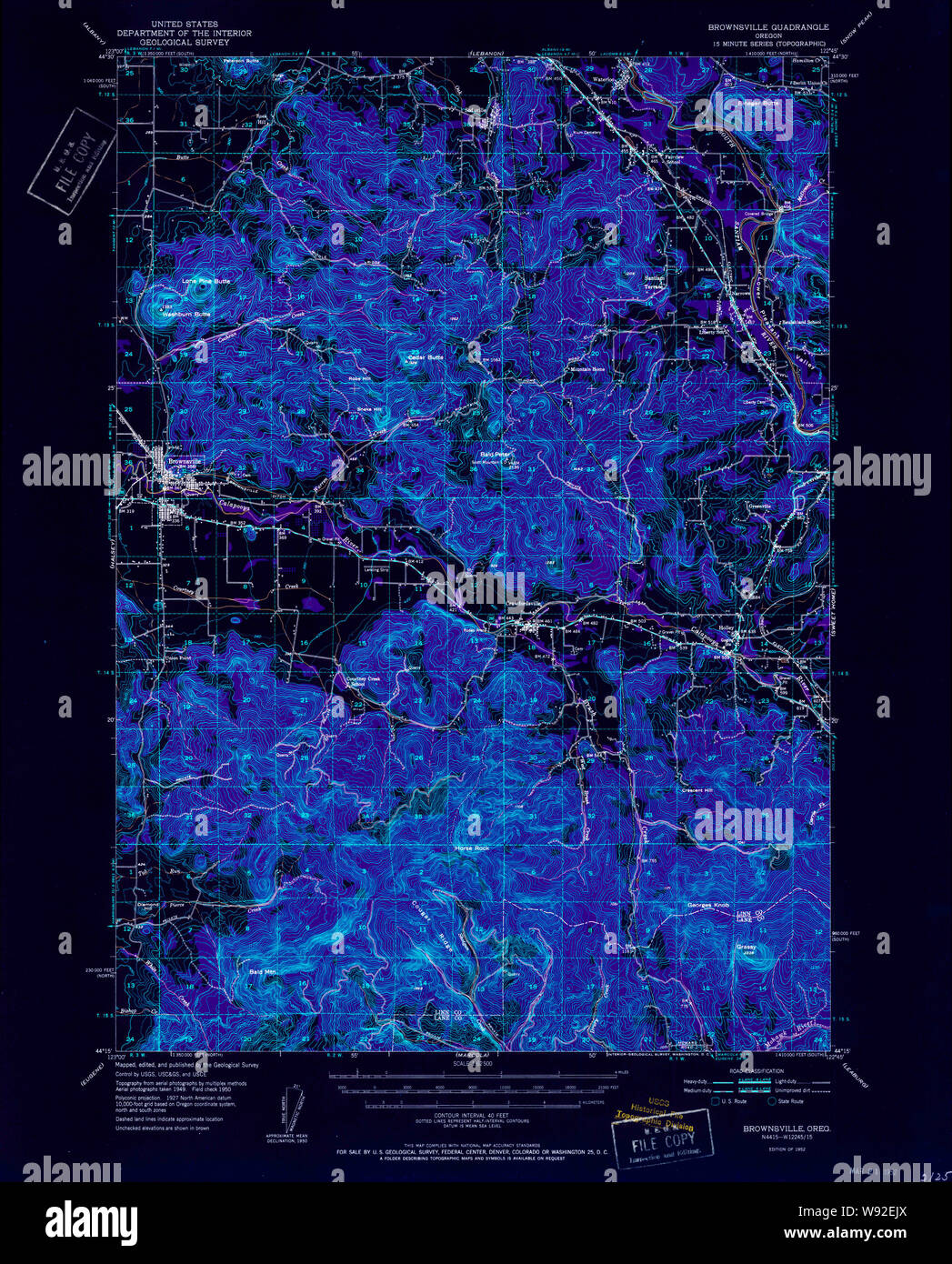 Map of brownsville hires stock photography and images Alamy