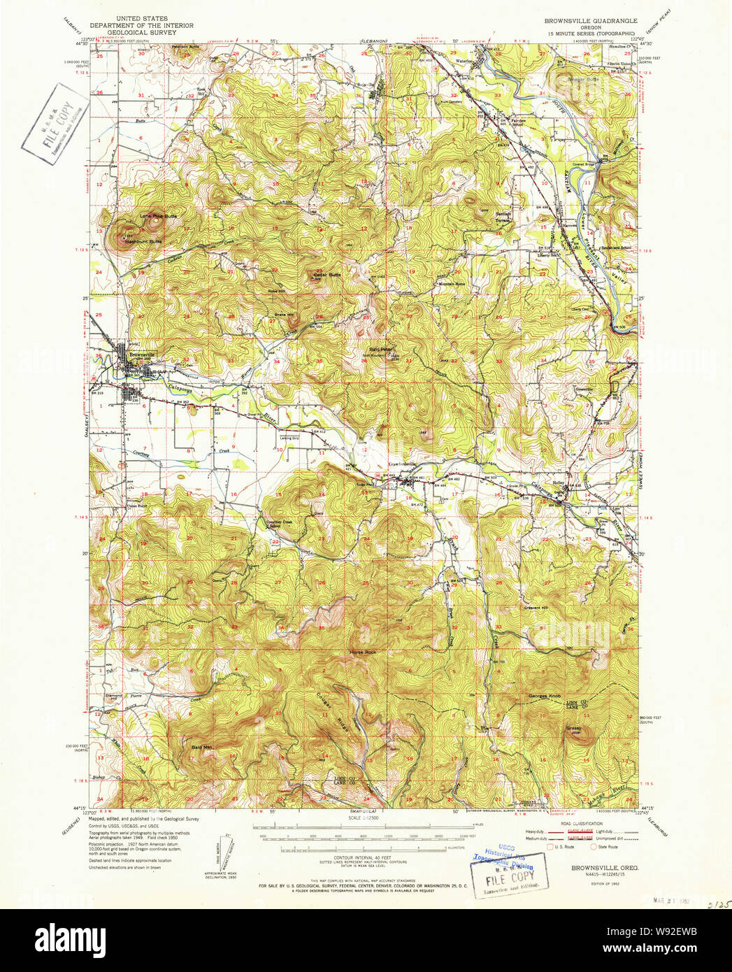 Brownsville map hires stock photography and images Alamy