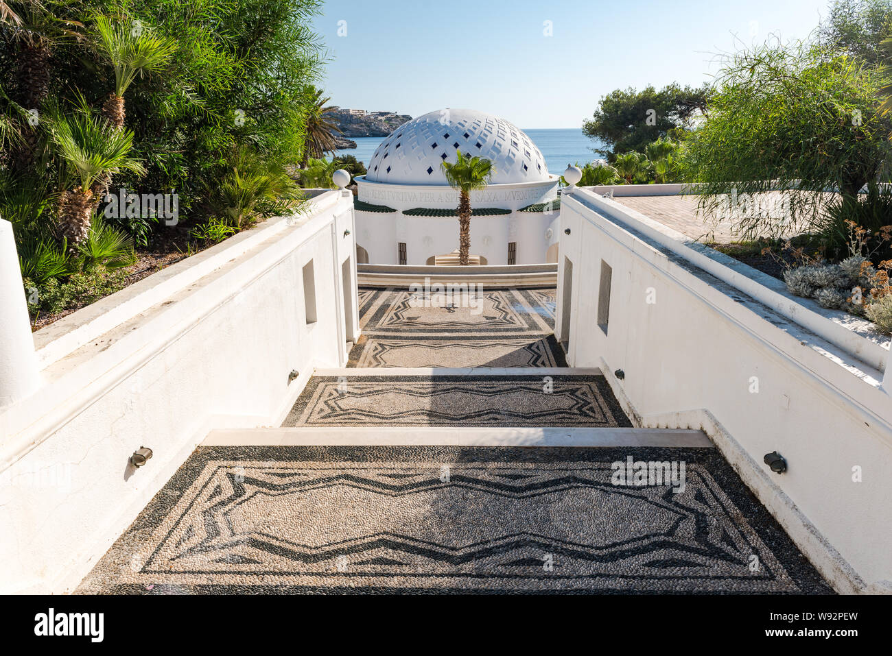 Kalithea Spring Therme in Rhodes, Greece. Daylight in Sunshine Stock ...