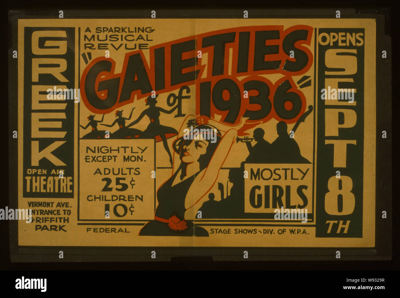A sparkling musical revue Gaieties of 1936 Abstract: Poster for Federal ...