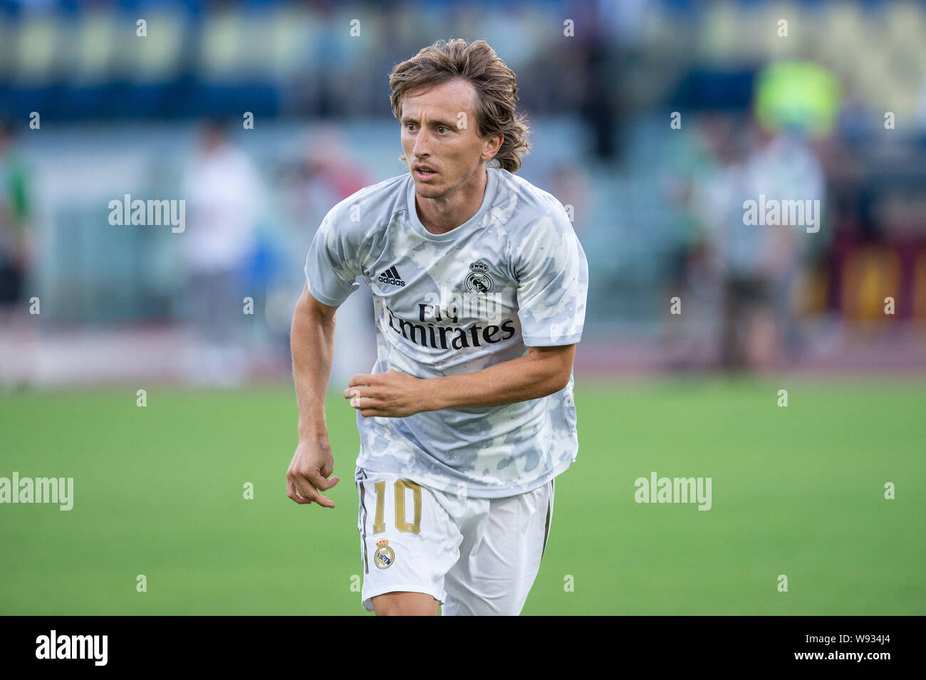 Rome, Italy. 11th Aug, 2019. Eden Hazard of Real Madrid during the pre- season friendly match between AS Roma and Real Madrid at at Stadio  Olimpico, Rome, Italy on 11 August 2019. Photo