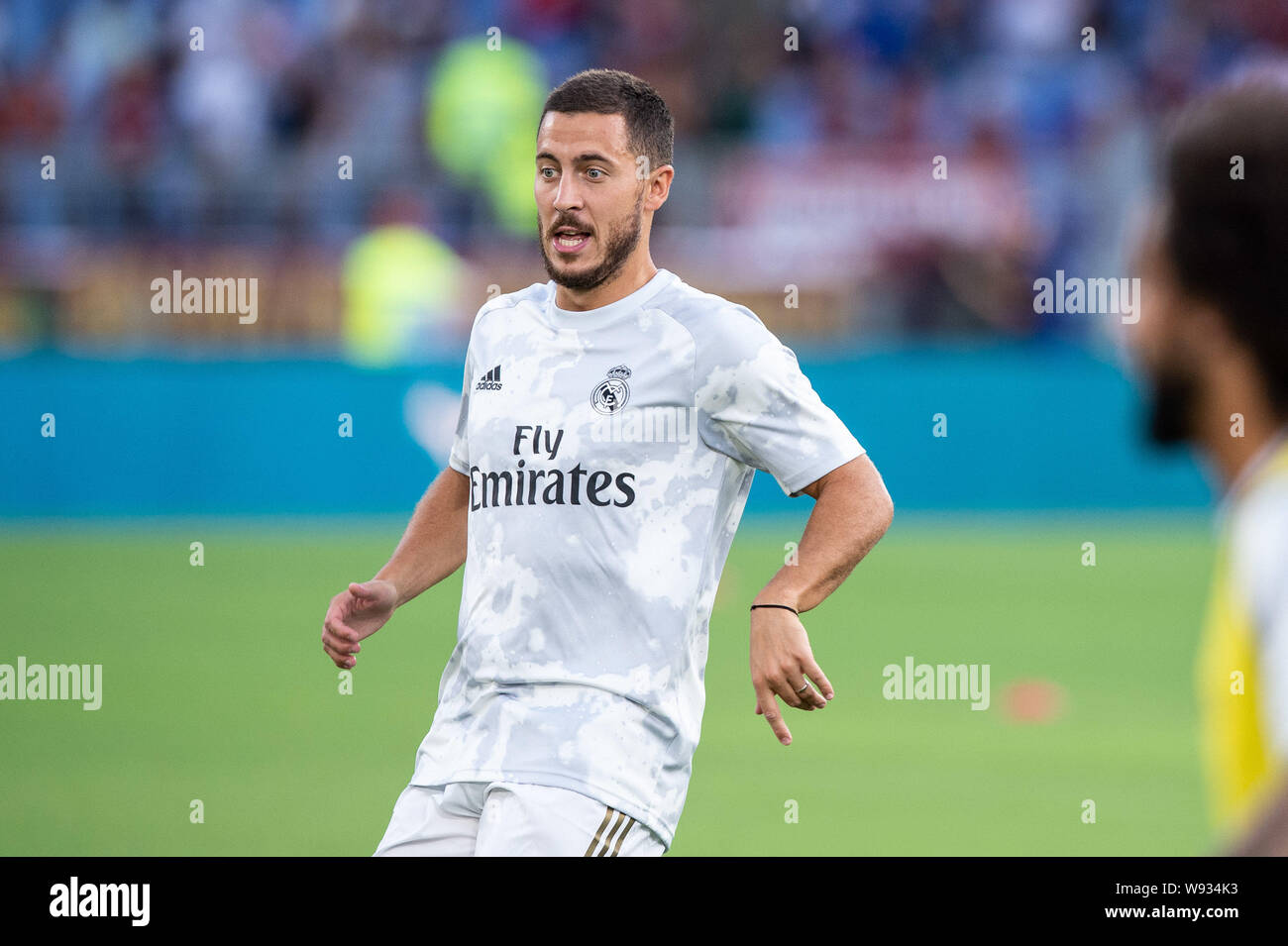 Rome, Italy. 11th Aug, 2019. 7during the pre-season friendly match between AS Roma and Real Madrid at at Stadio Olimpico, Rome, Italy on 11 August 2019. Photo by Giuseppe Maffia. Credit: UK Sports Pics Ltd/Alamy Live News Stock Photo