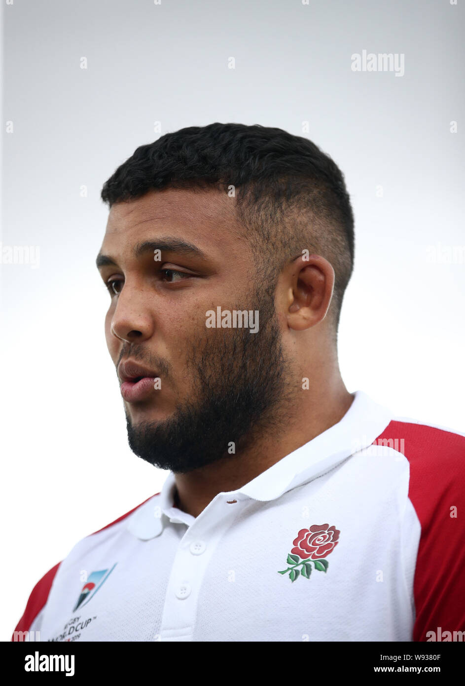 Lewis Ludlam during the World Cup squad announcement at Blaise High