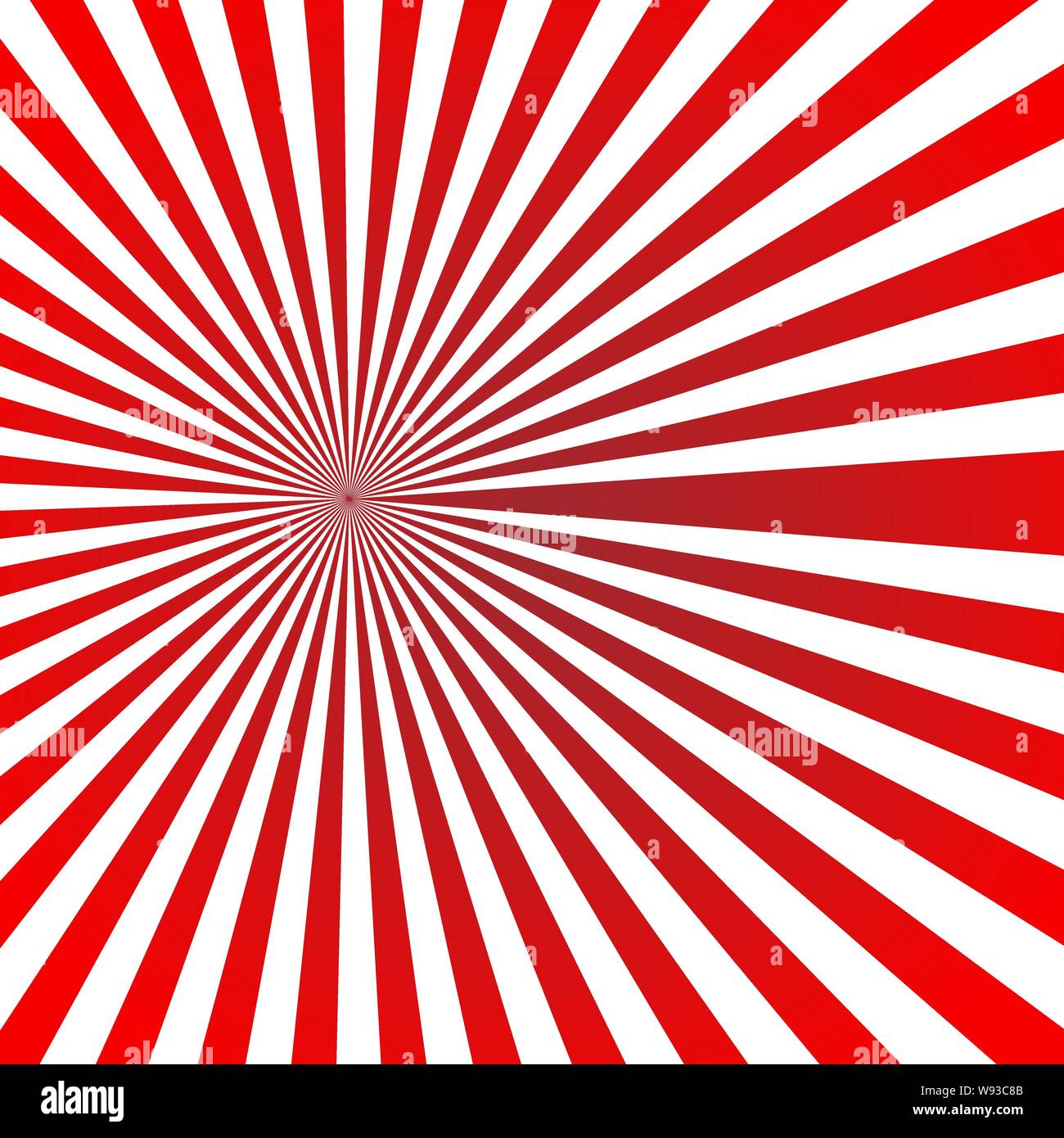 Sun Sunburst star burst background pattern red and white color vector ...