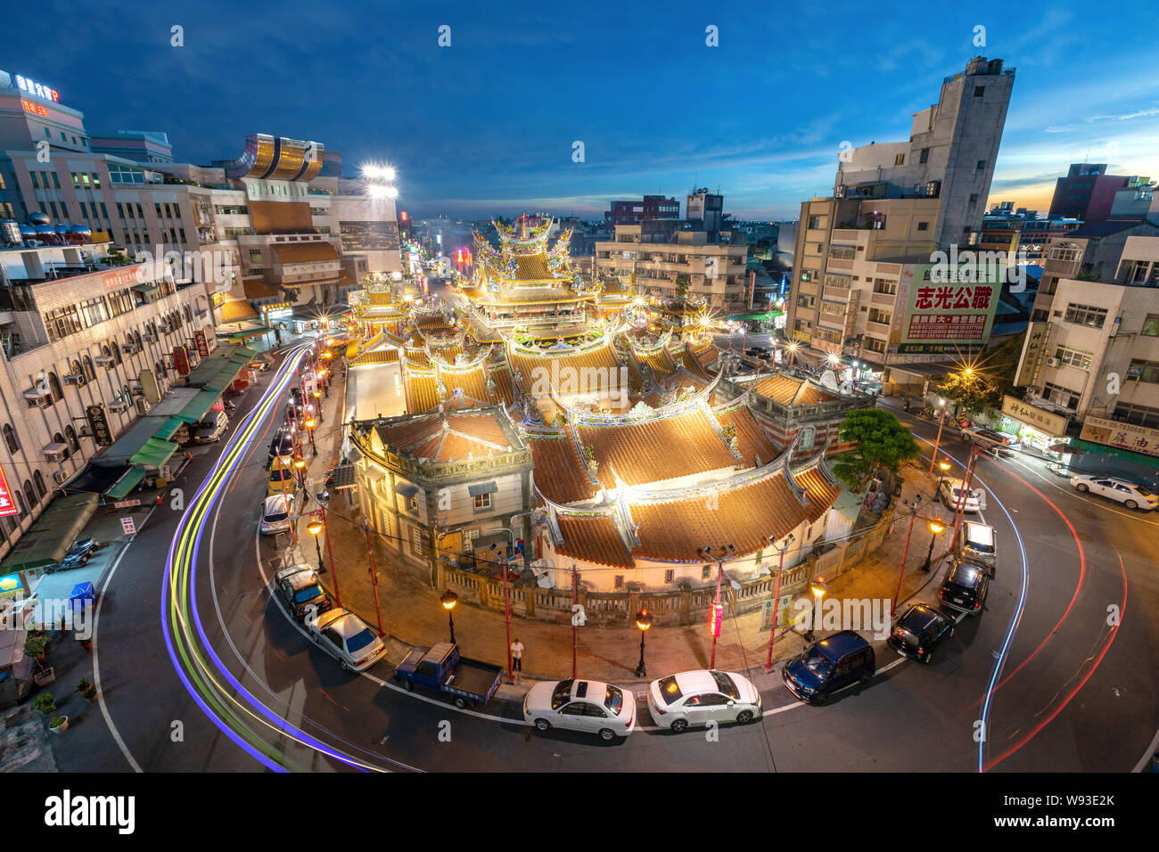 Yunlin, Taiwan - August 4, 2018: The Chaotian or Chaotien Temple, a temple to the Chinese sea-goddess Mazu in Beigang Township, Yunlin County, Taiwan Stock Photo