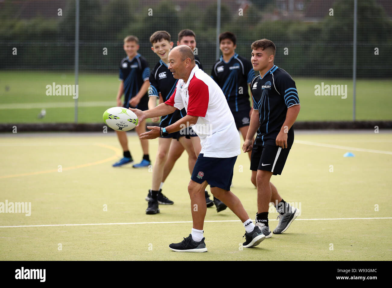 England's Head Coach Eddie Jones during the World Cup squad