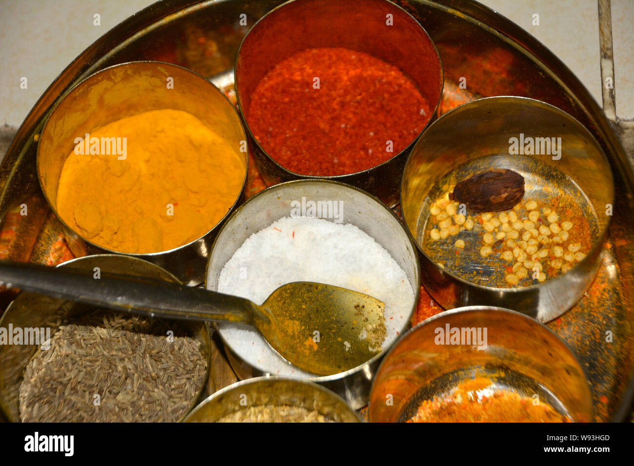 Indian spices Stock Photo