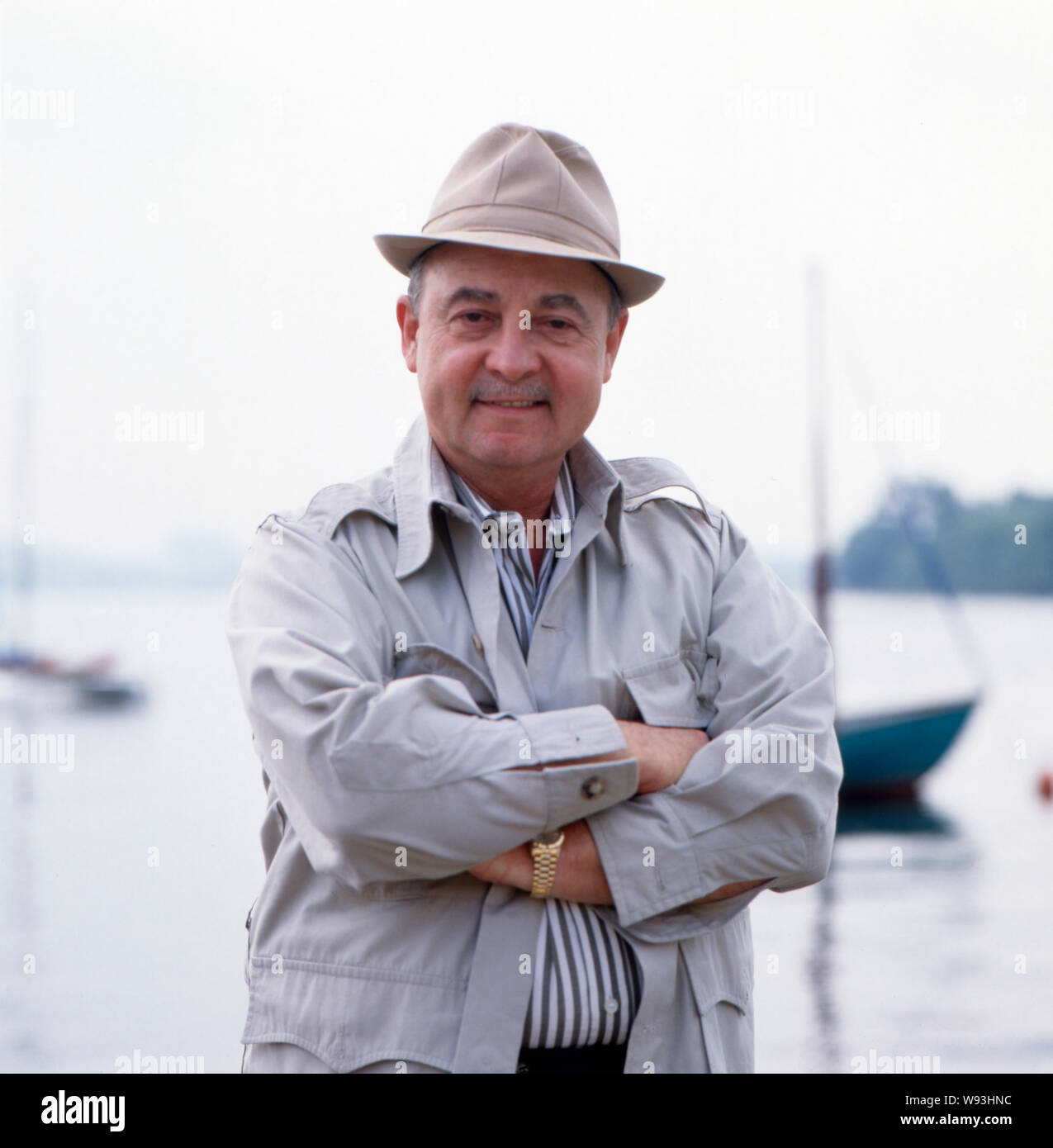 Porträtfoto des USamerikanische Schauspieler John Hillerman