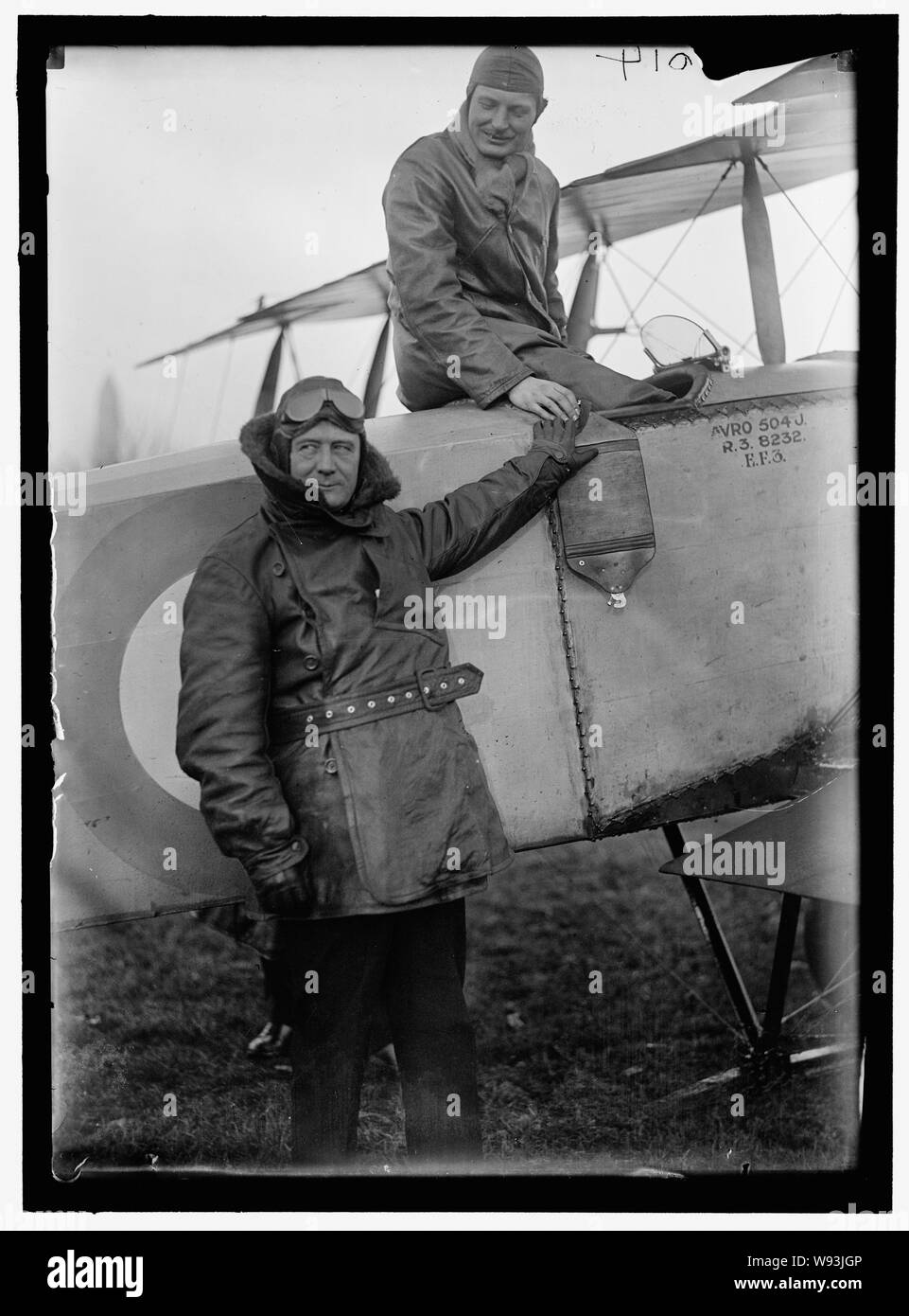 ALLIED AIRCRAFT. DEMONSTRATION AT POLO GROUNDS. COL. CHARLES E. LEE ...
