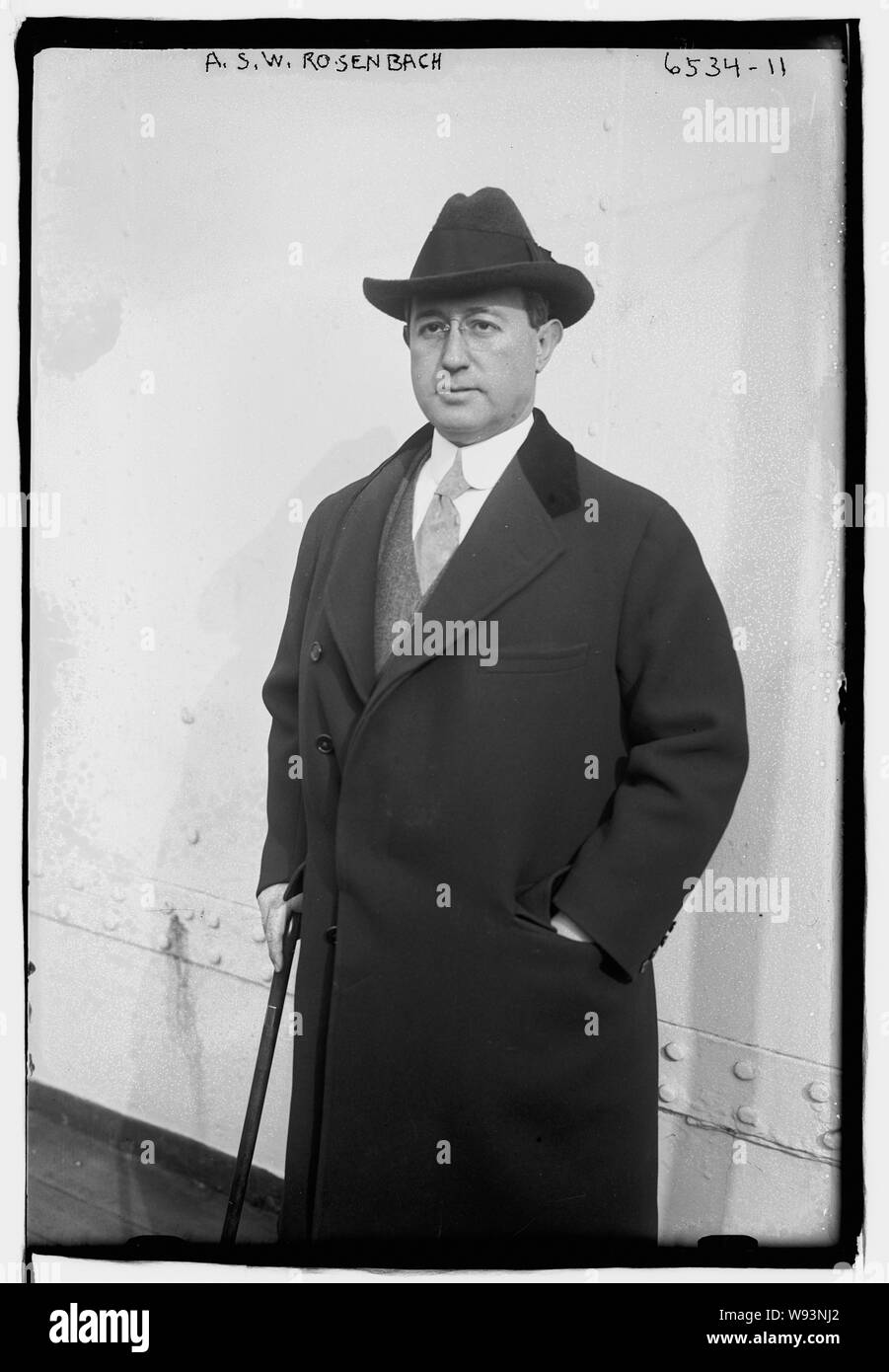 A.S.W. Rosenbach Stock Photo