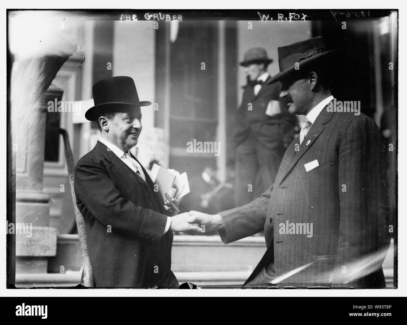 Abe Gruber and W.R. Fox Stock Photo - Alamy