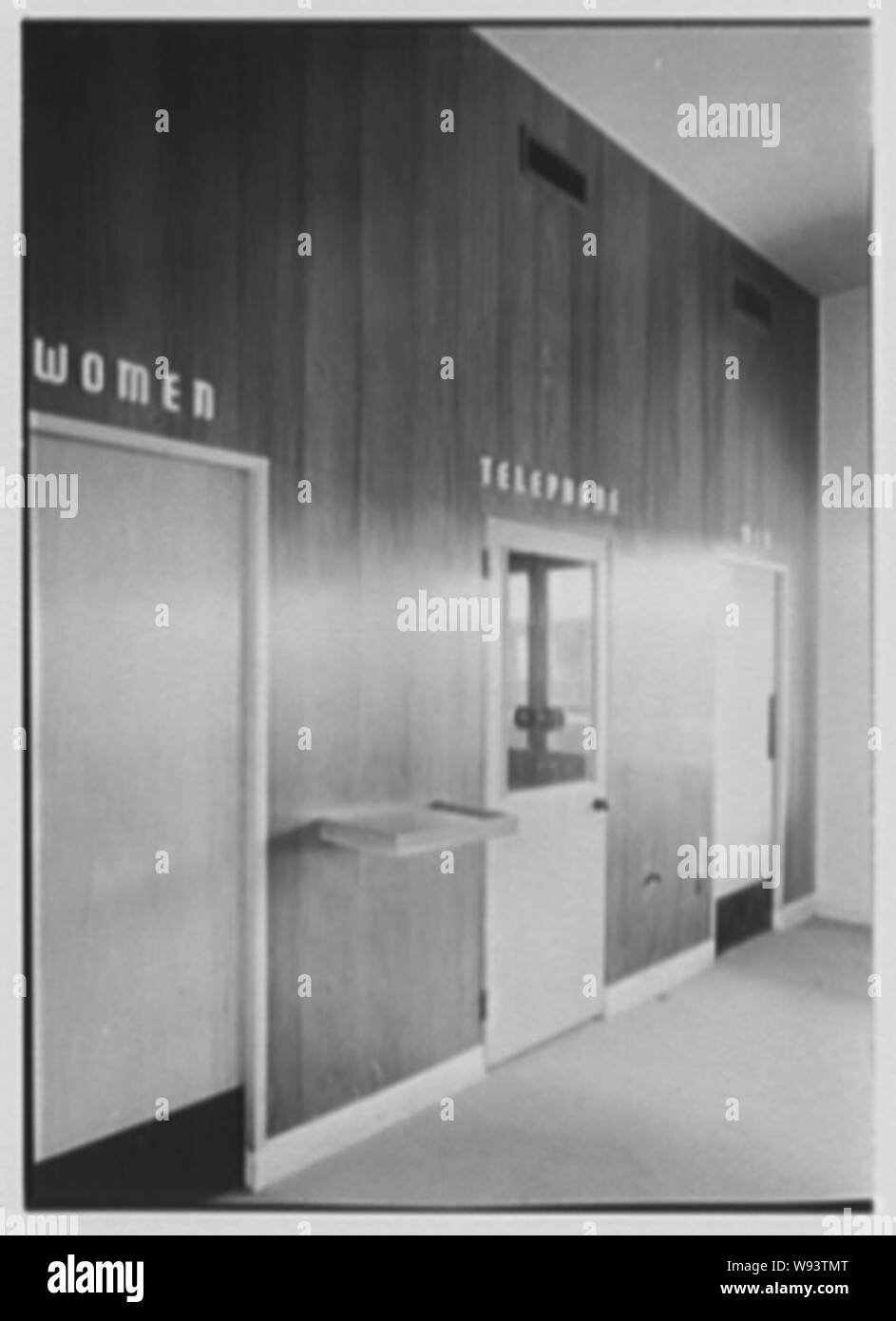 Aberdeen Station, Pennsylvania Railroad, Aberdeen, Maryland Stock Photo