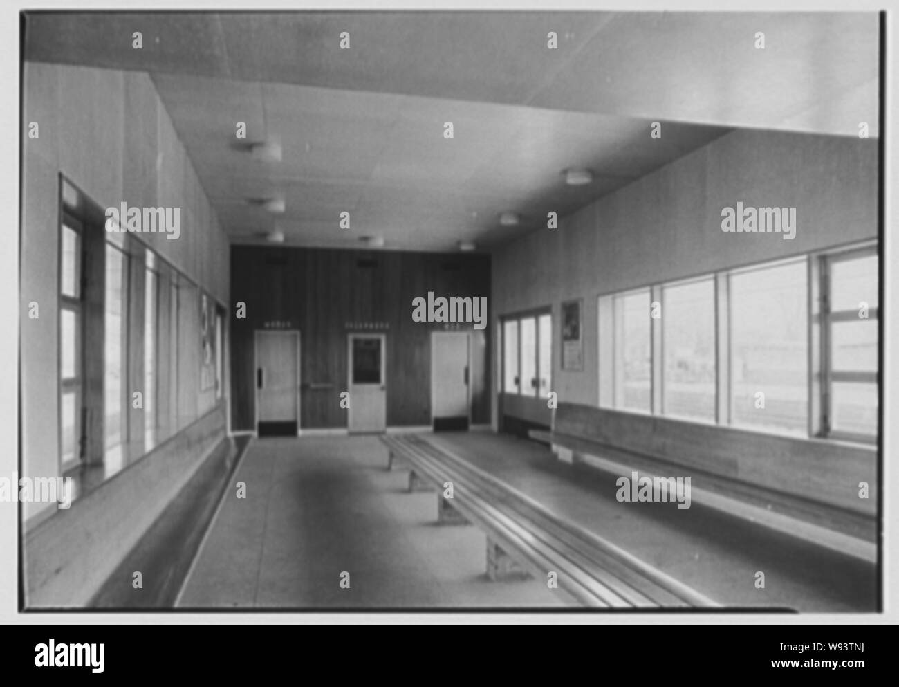 Aberdeen Station, Pennsylvania Railroad, Aberdeen, Maryland Stock Photo