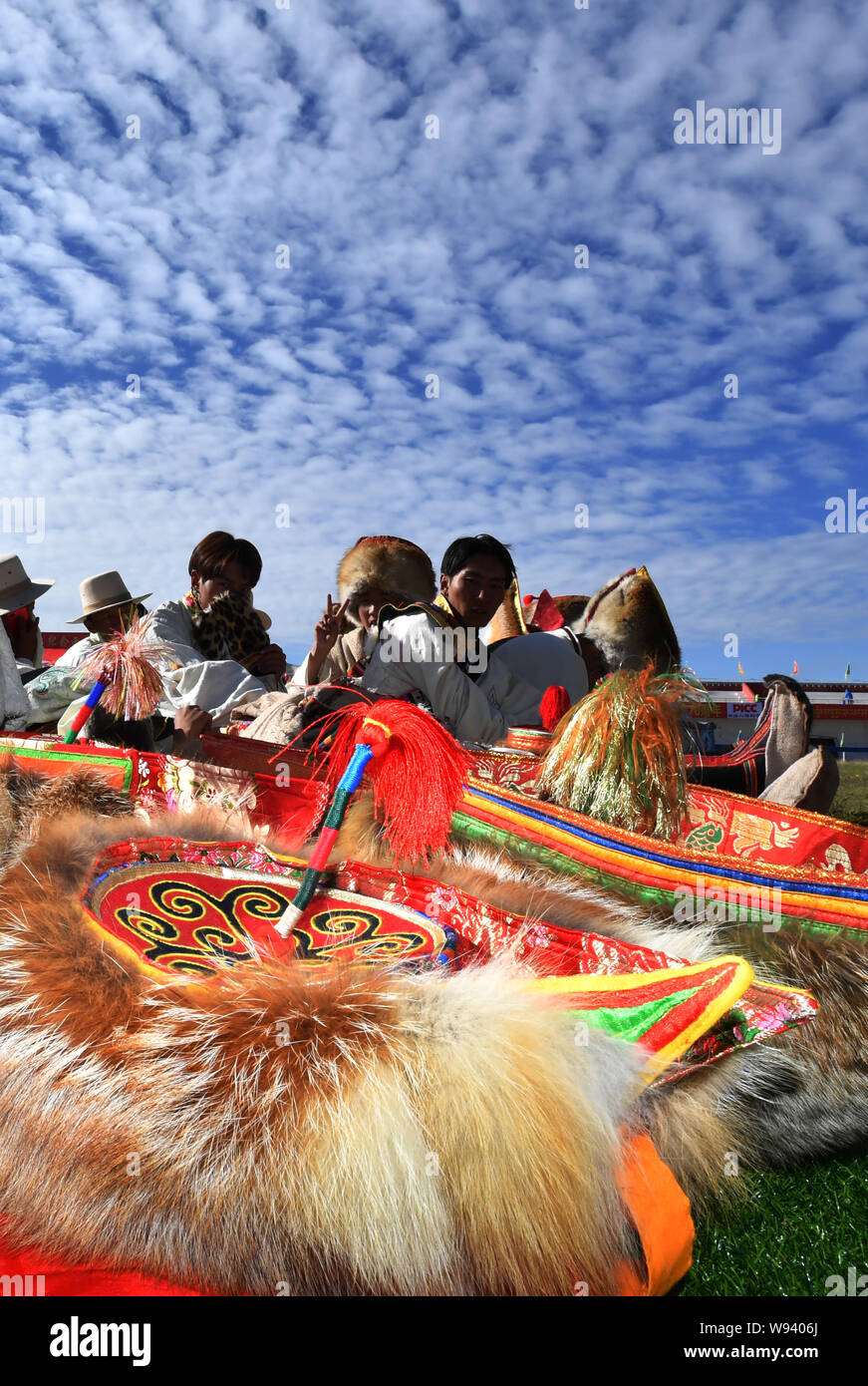 horse racing festival in Nagqu City 