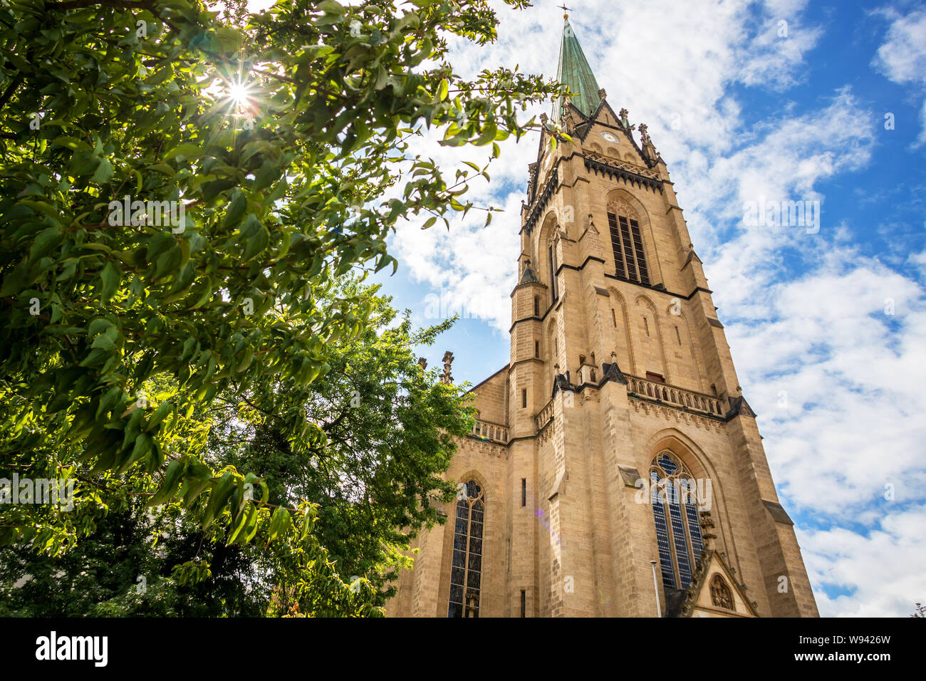 hagen cityscape buildings in germany Stock Photo Alamy