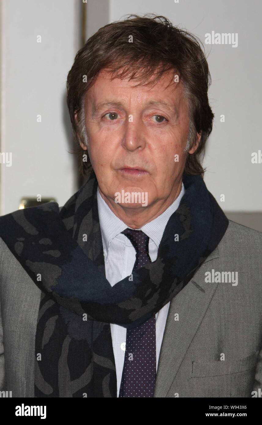 Paul McCartney, 2009, Photo By John Barrett/PHOTOlink /MediaPunch Stock ...