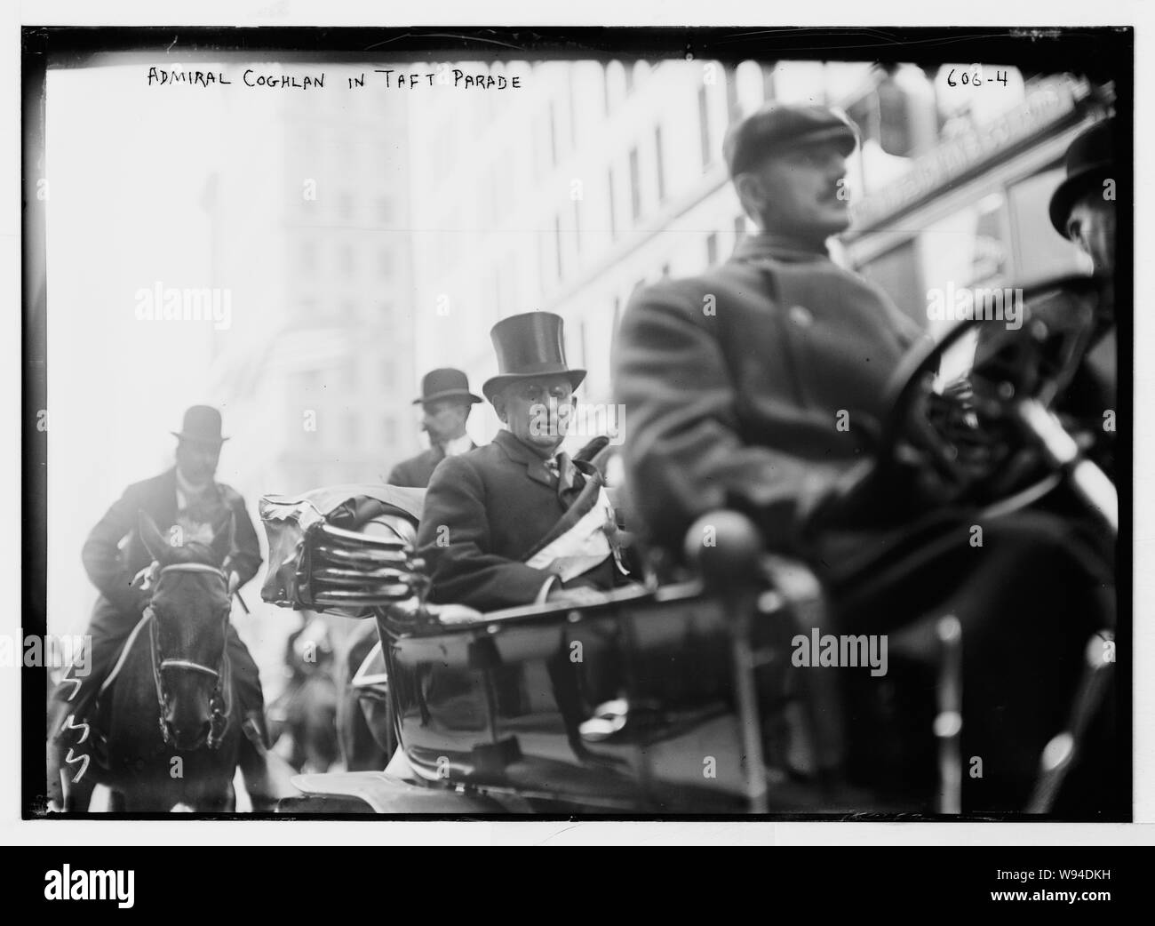Admiral Coghlan in Taft Parade New York Stock Photo