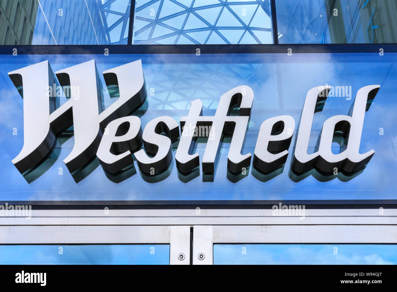 Westfield logo sign signage hires stock photography and images Alamy