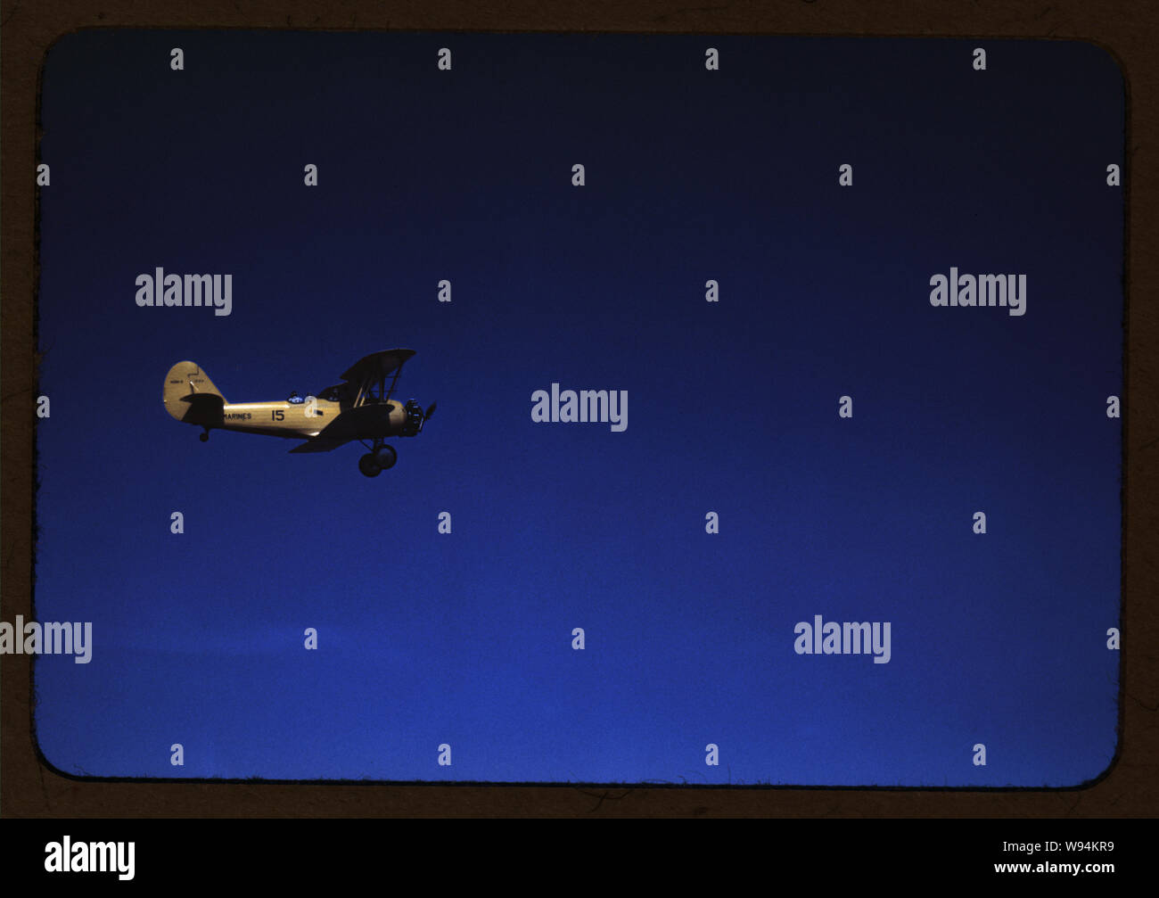 Aerial tug boat, which tows gliders for Marine pilots in training out