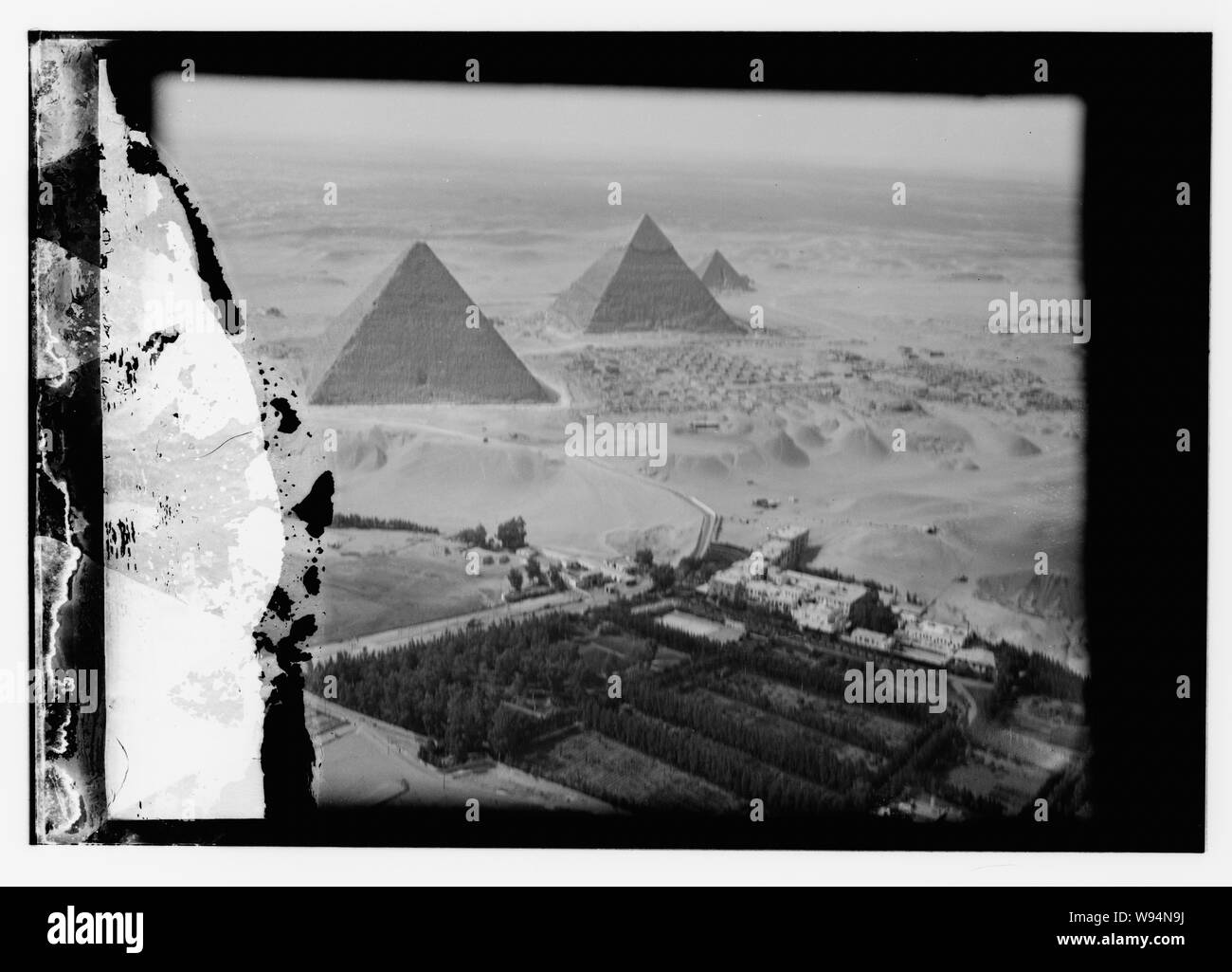 Aerial views, Alexandria etc. pyramids Stock Photo Alamy