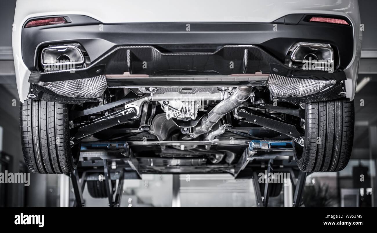 Undercarriage In A Car