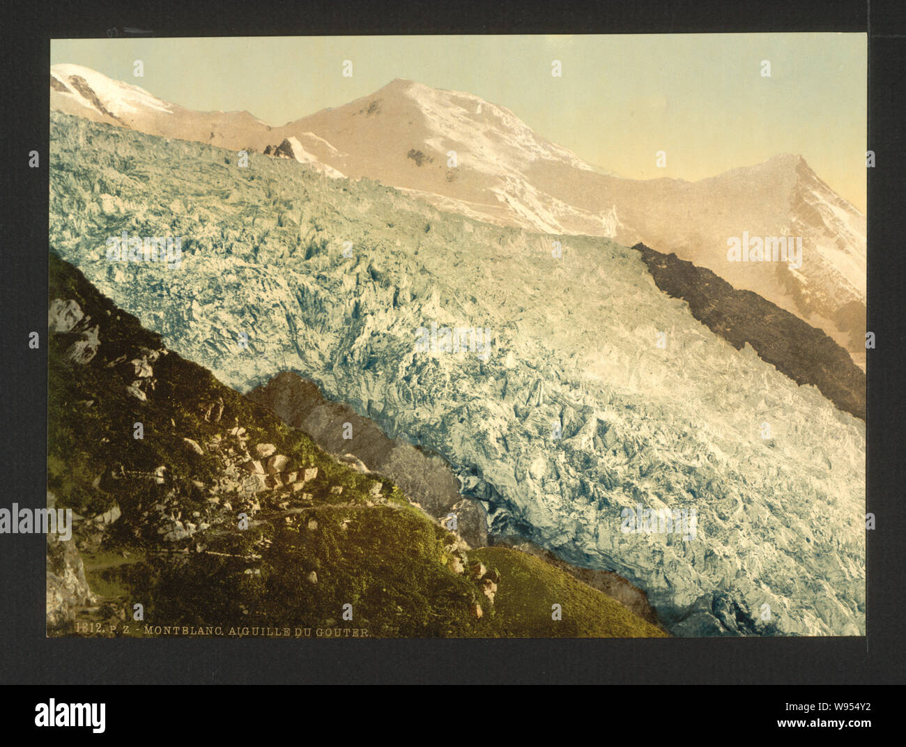 Aiguille du Goûter, Chamonix Valley, France Stock Photo Alamy