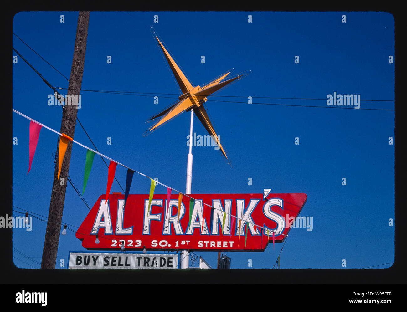 Al franks used cars sign hires stock photography and images Alamy