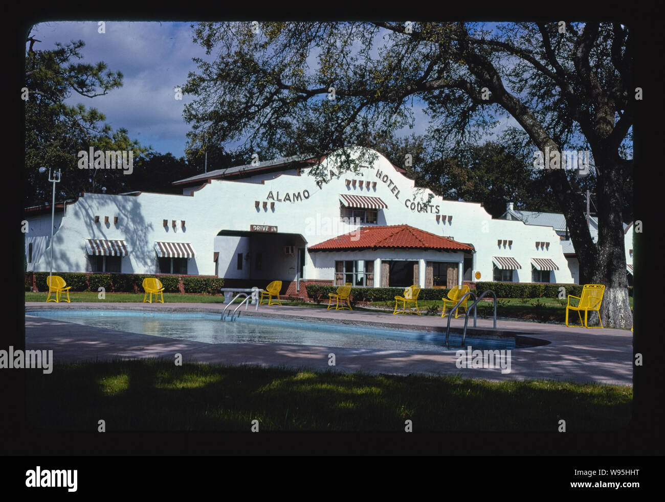 Alamo Plaza Hotel Courts, Gulfport, Mississippi Stock Photo Alamy