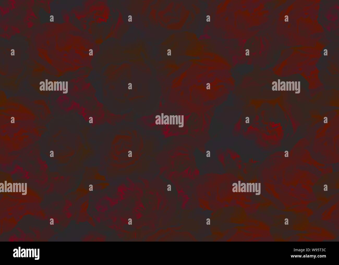Roses seamless background. Tender pattern. Stock Vector