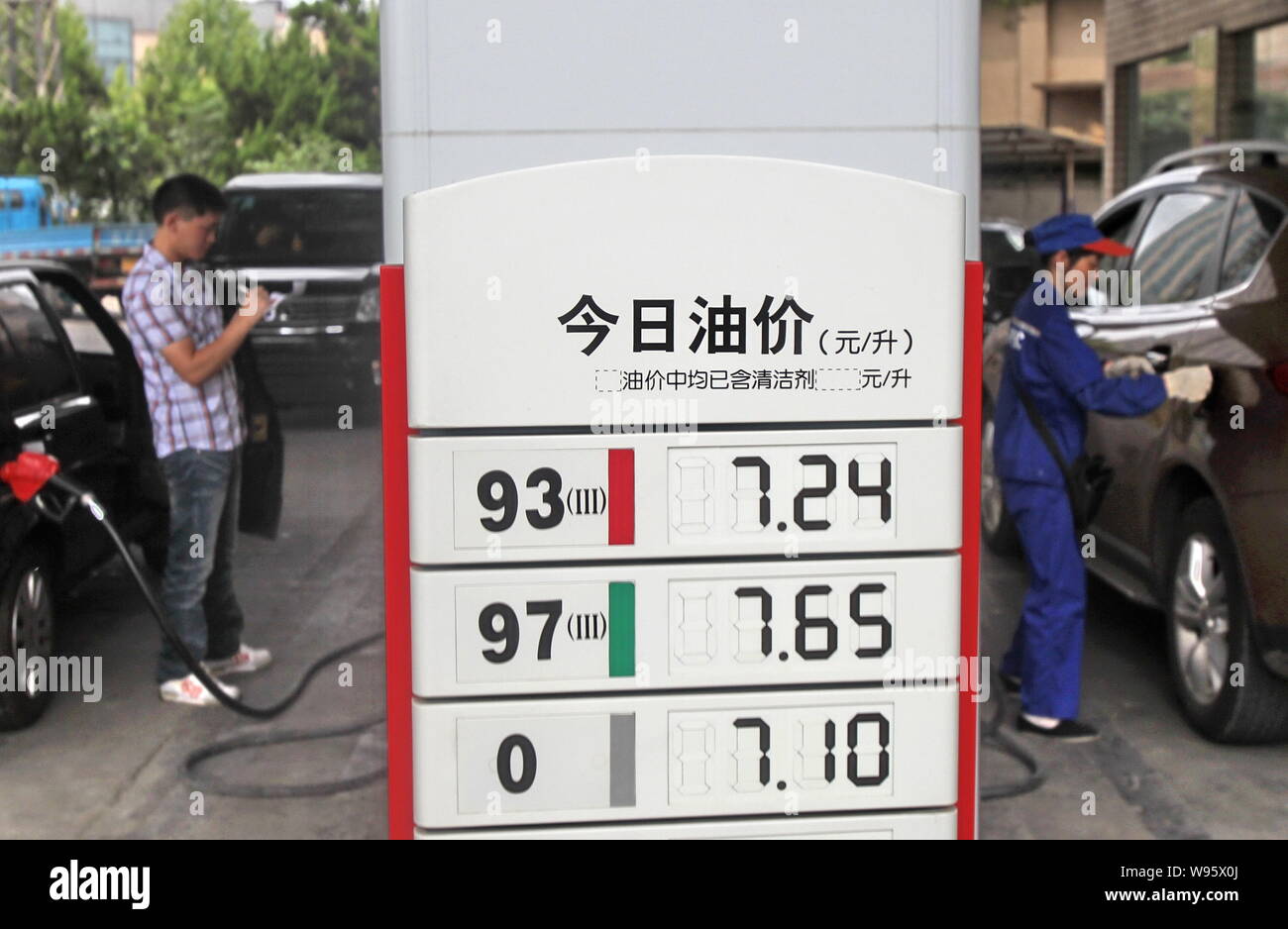 Petrol price on sale in china