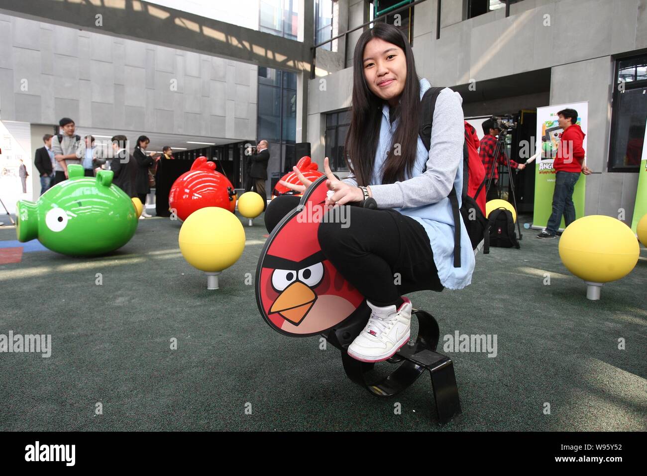Angry bird theme park hi-res stock photography and images - Alamy