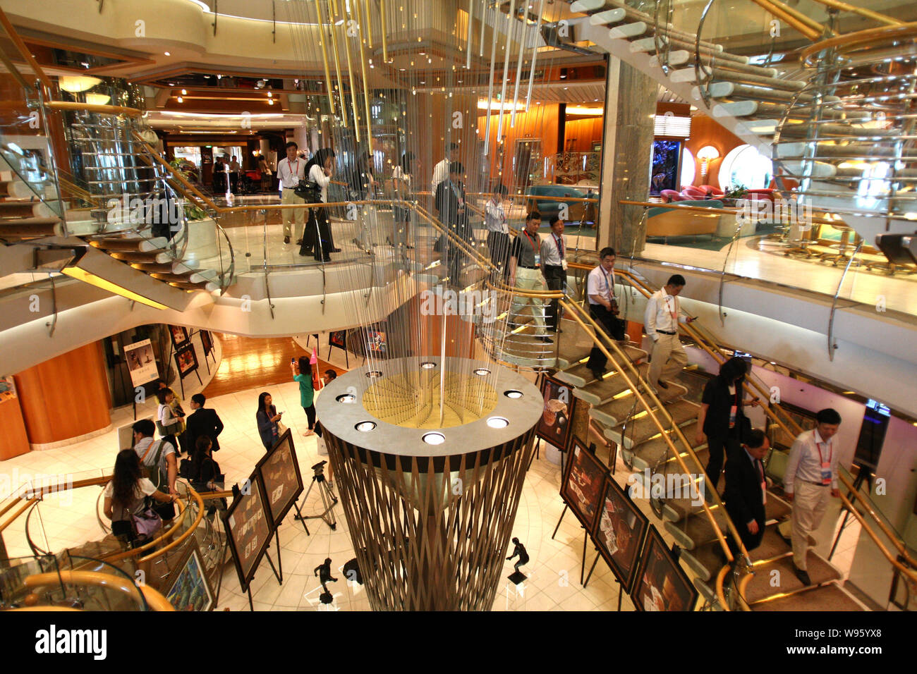 Interior view of Royal Caribbean Internationals Voyager of the Seas at