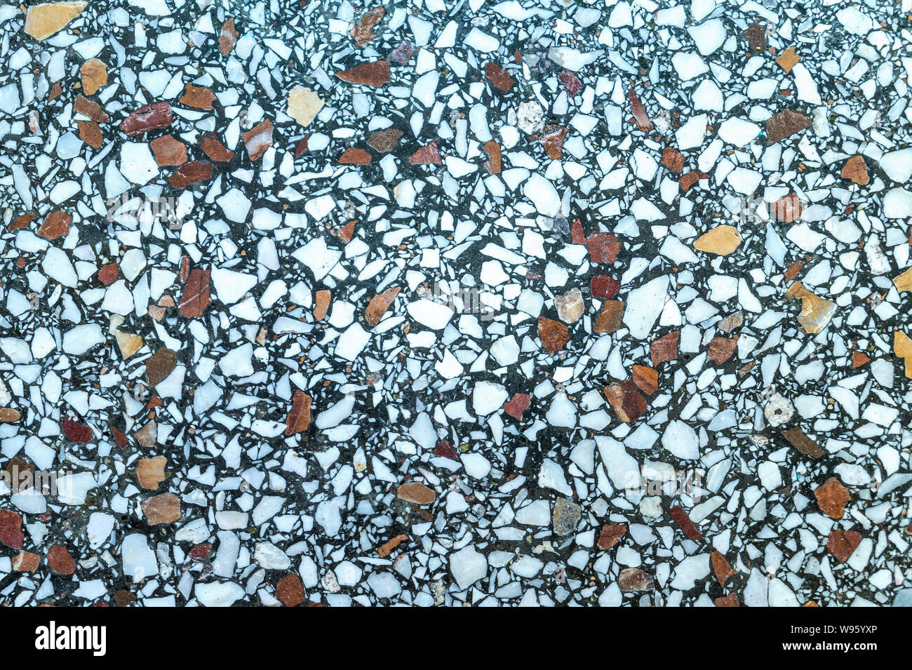 Terrazzo Floor texture background pattern and color. Stock Photo