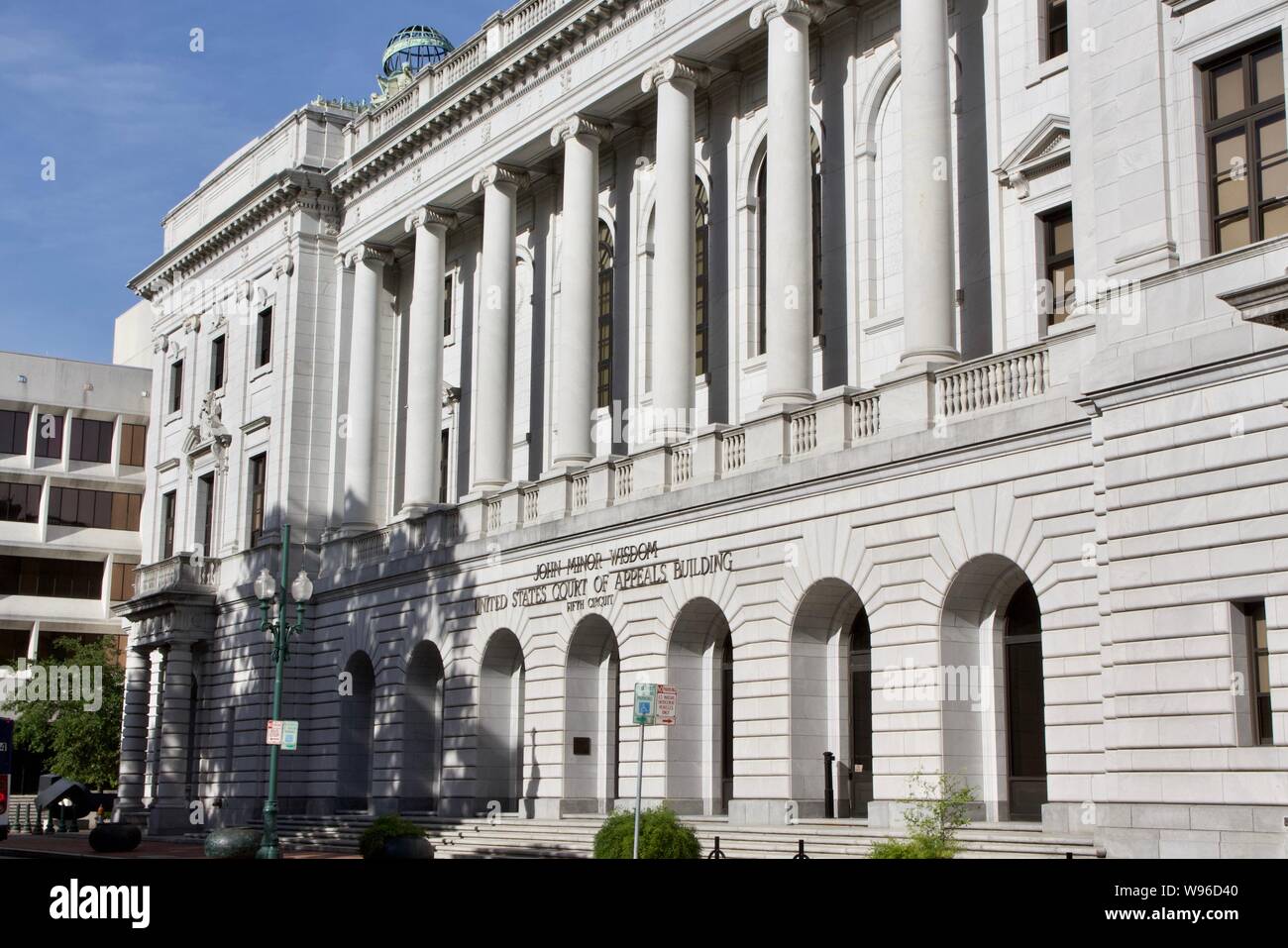 United States Court of Appeals for the Fifth Circuit in New Orleans Stock Photo