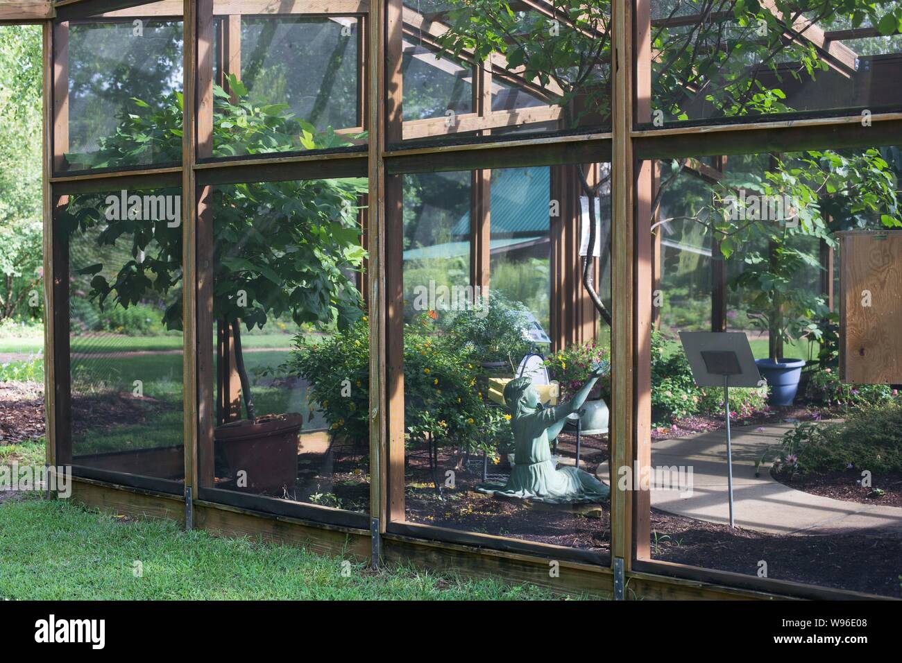 The Butterfly Garden At The Botanical Garden Of The Ozarks In