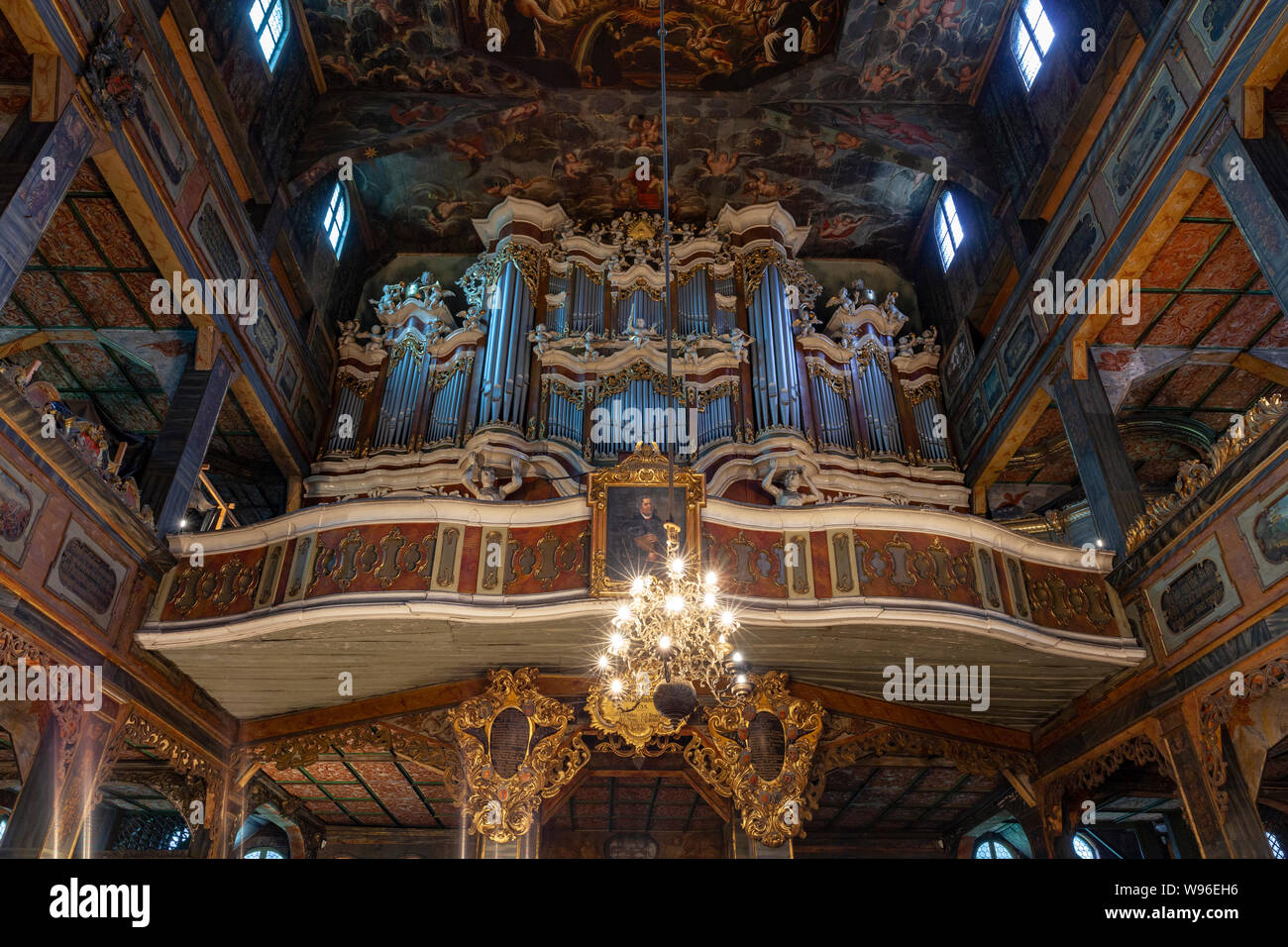 Protestant Church of Peace in Swidnica, interior, UNESCO World Cultural ...