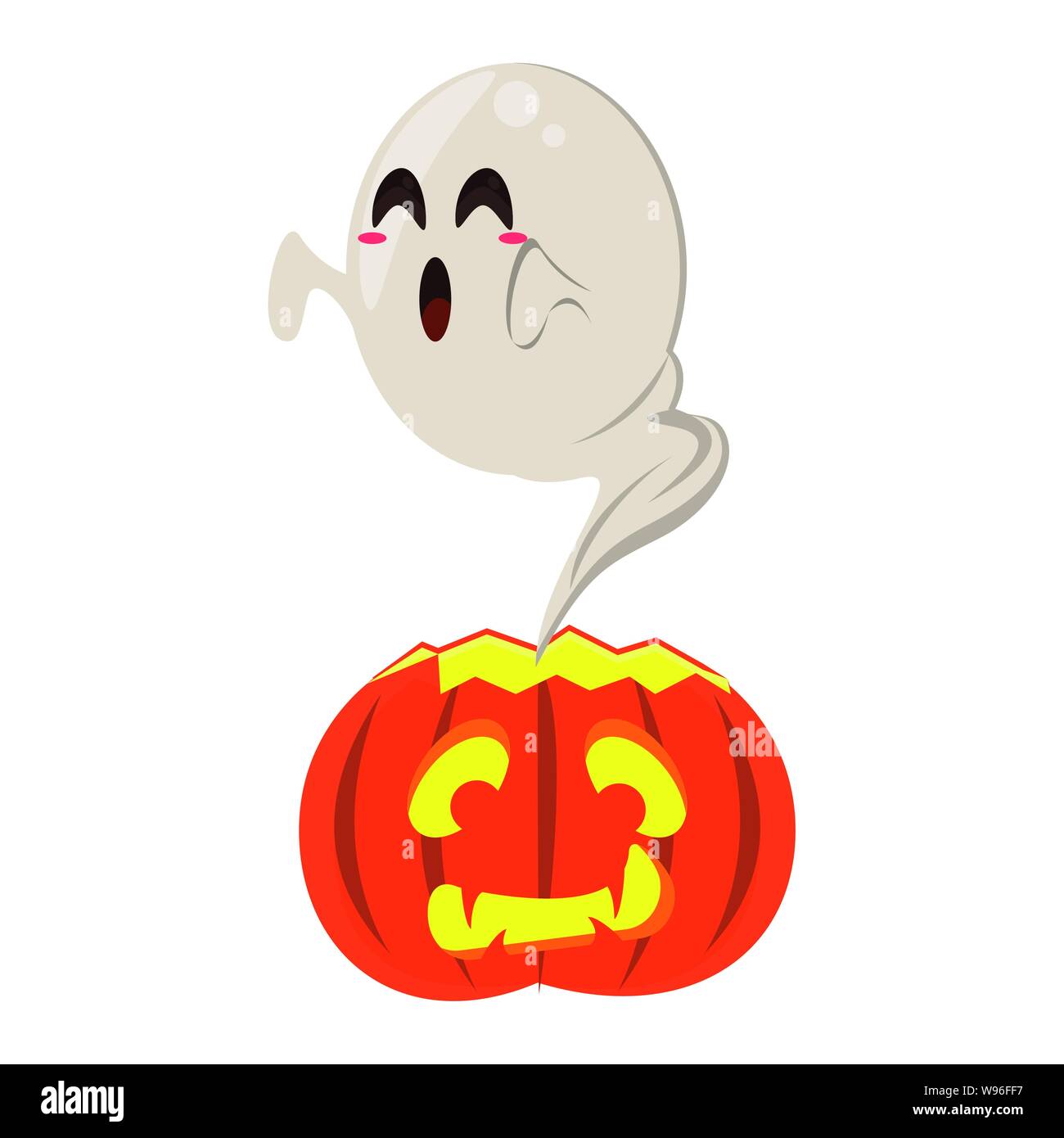 halloween october scary celebration cartoon Stock Vector Image &amp; Art ...