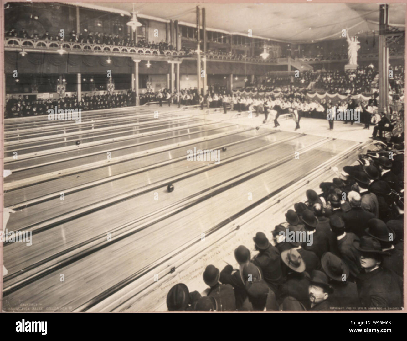 American Bowling Congress, Bowling Tournament, Milwaukee, Wis Stock