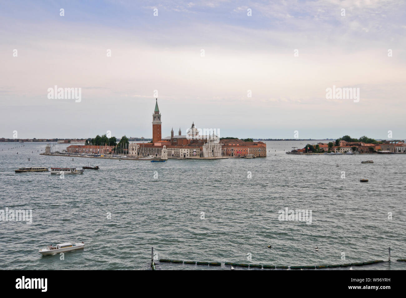 San Giorgio Maggiore Island, Venice, Italy Stock Photo
