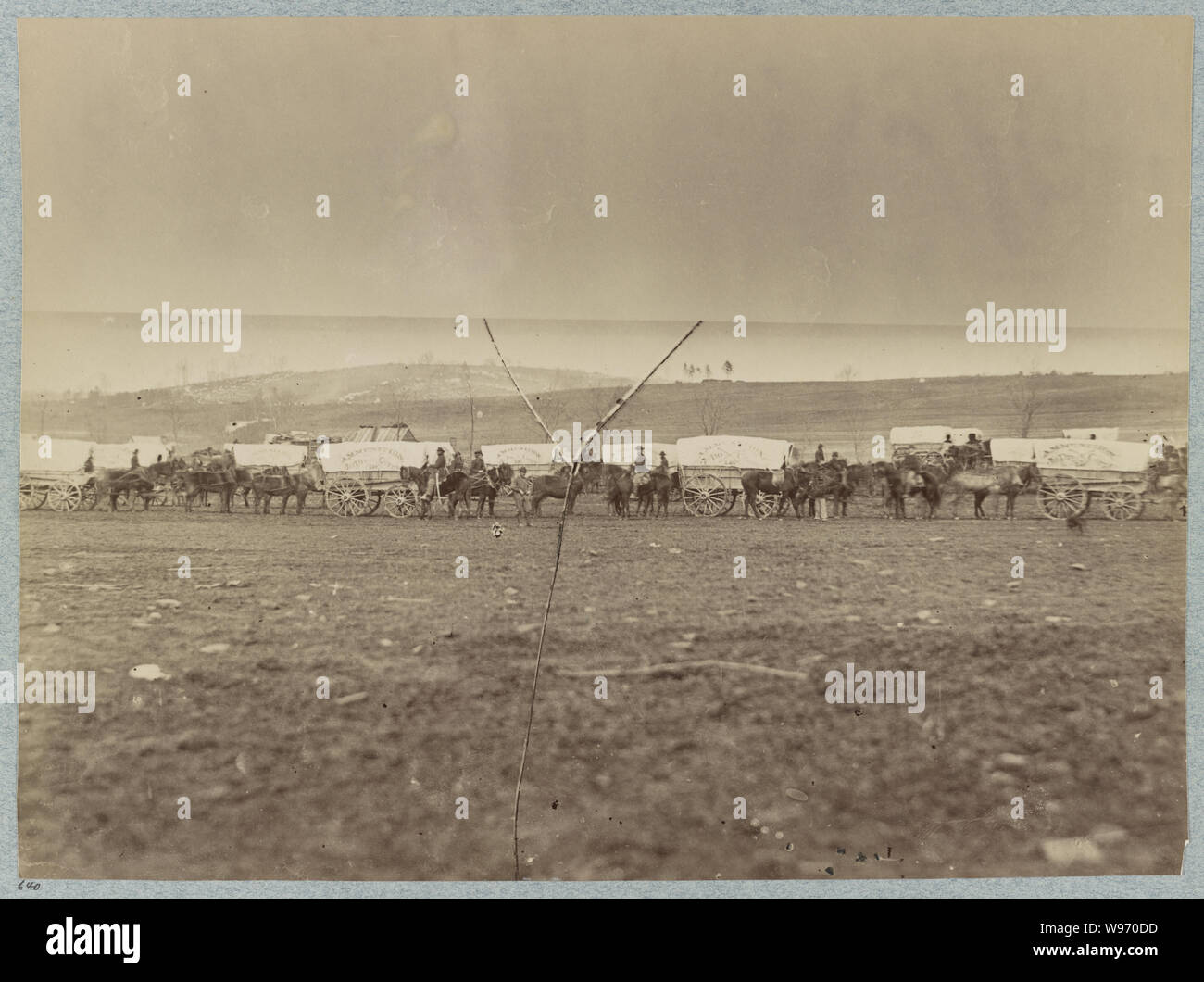 Ammunition Train 3rd Division Cavalry Corps Abstract Line Of ammunition-train-3rd-division-cavalry-corps-abstract-line-of