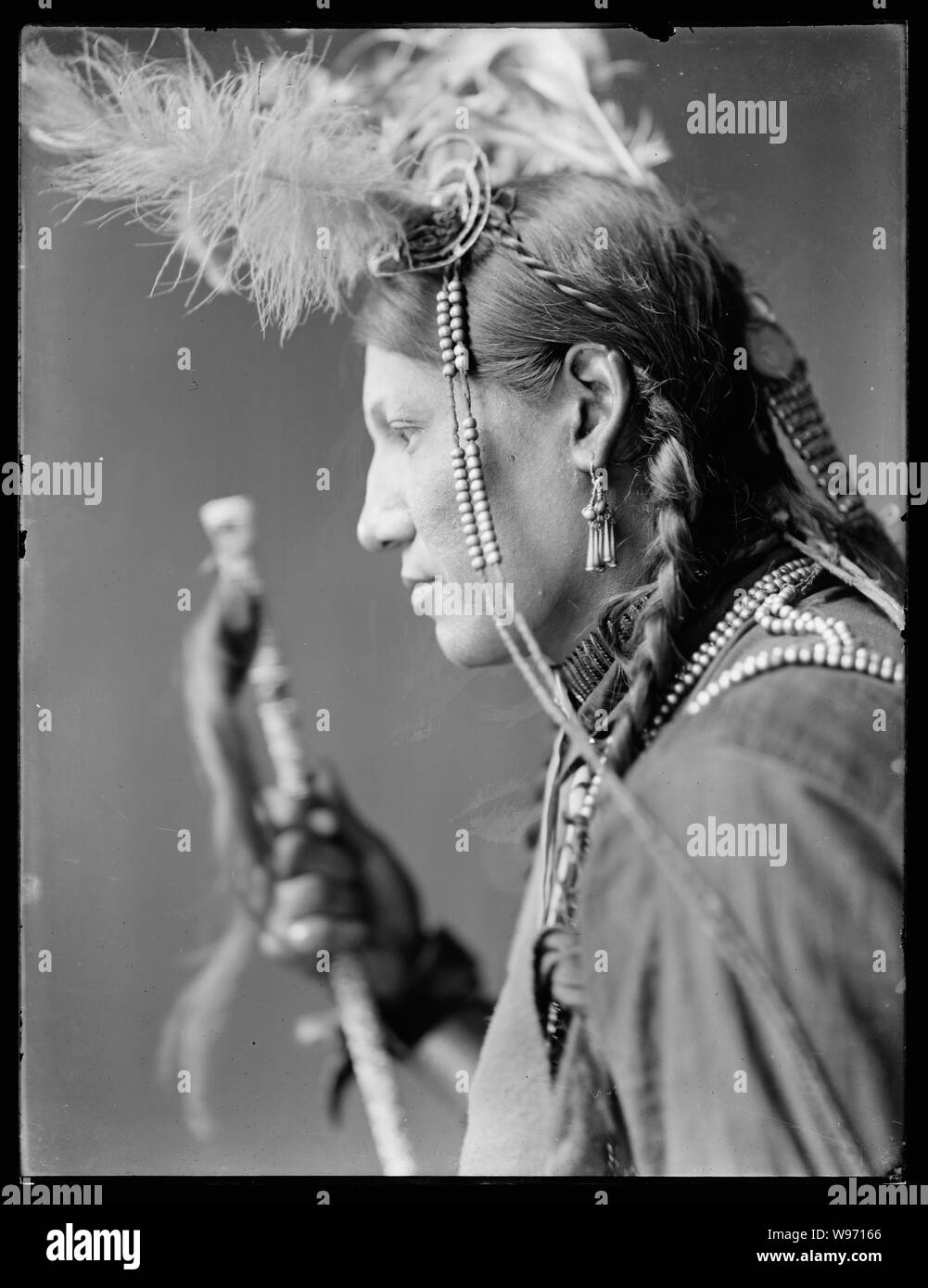 Amos Little, Sioux American Indian Stock Photo - Alamy