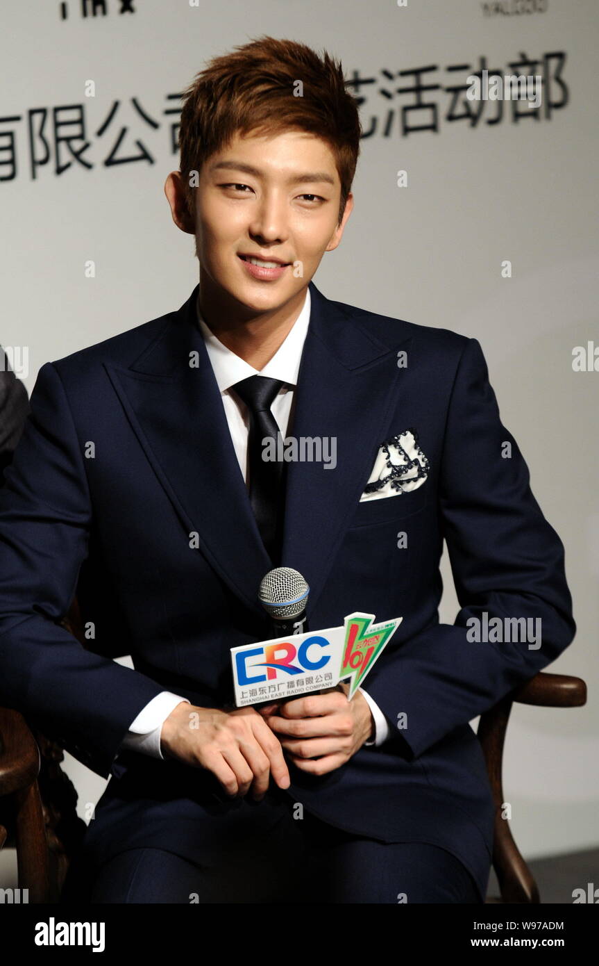 South Korean Actorcast Member Lee Joongi Editorial Stock Photo - Stock  Image