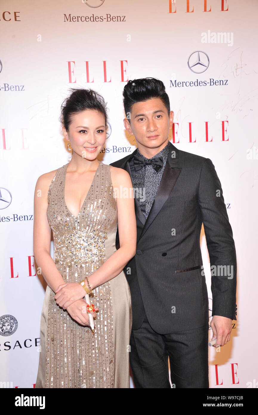 Chinese Actress Shirley Dai And Taiwanese Singer Nicholas Wu Pose During A  Closing Event Of China Fashion Week And Elle China Semi-Monthly Launch Part  Stock Photo - Alamy