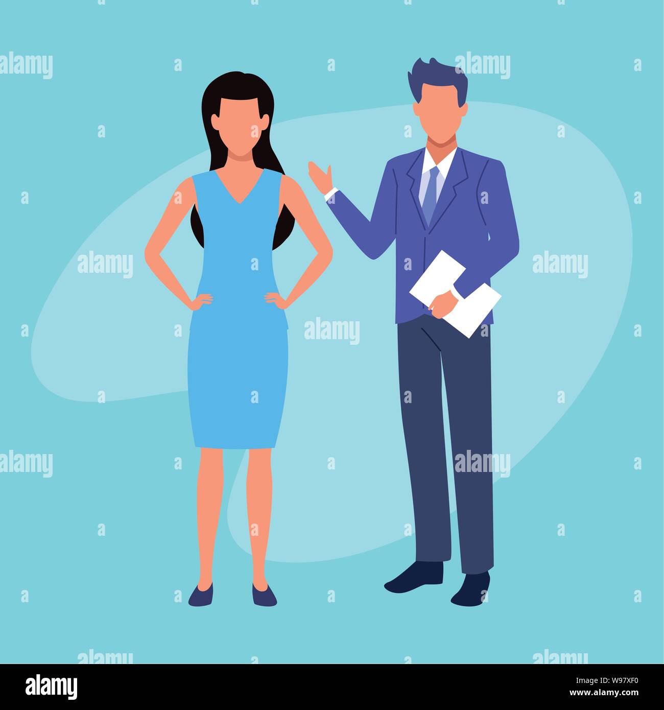 Executive business workers charaters Stock Vector Image & Art - Alamy