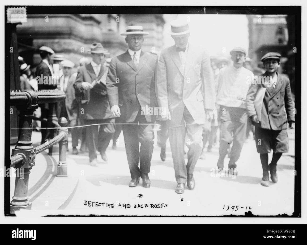 Detective and Jack Rose Stock Photo Alamy