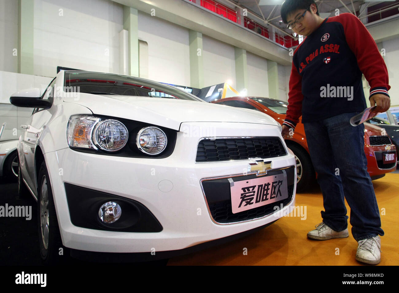 This is the New Chevrolet Aveo for the Chinese car market