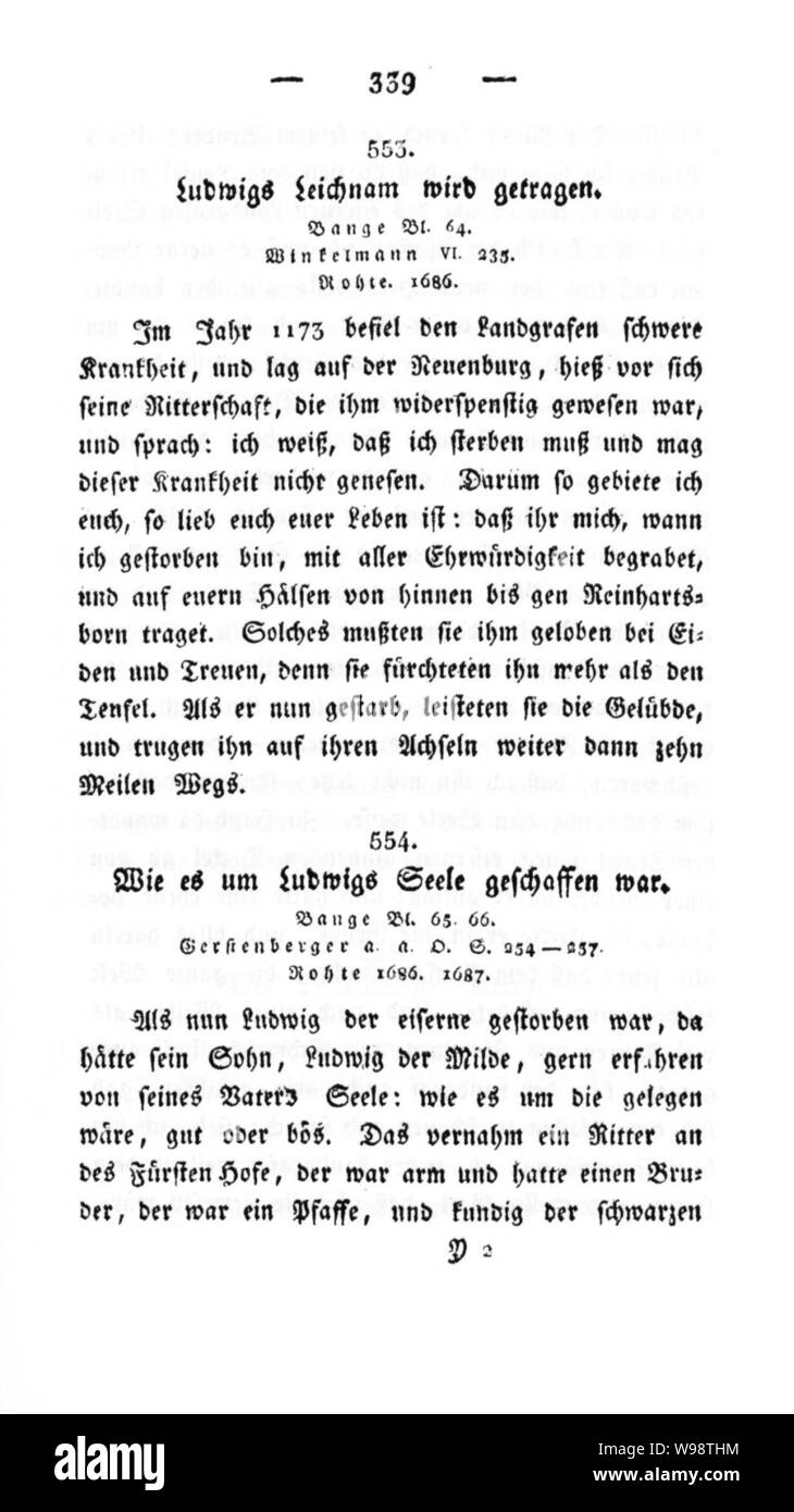 Deutsche Sagen (Grimm) V2 359 Stock Photo - Alamy