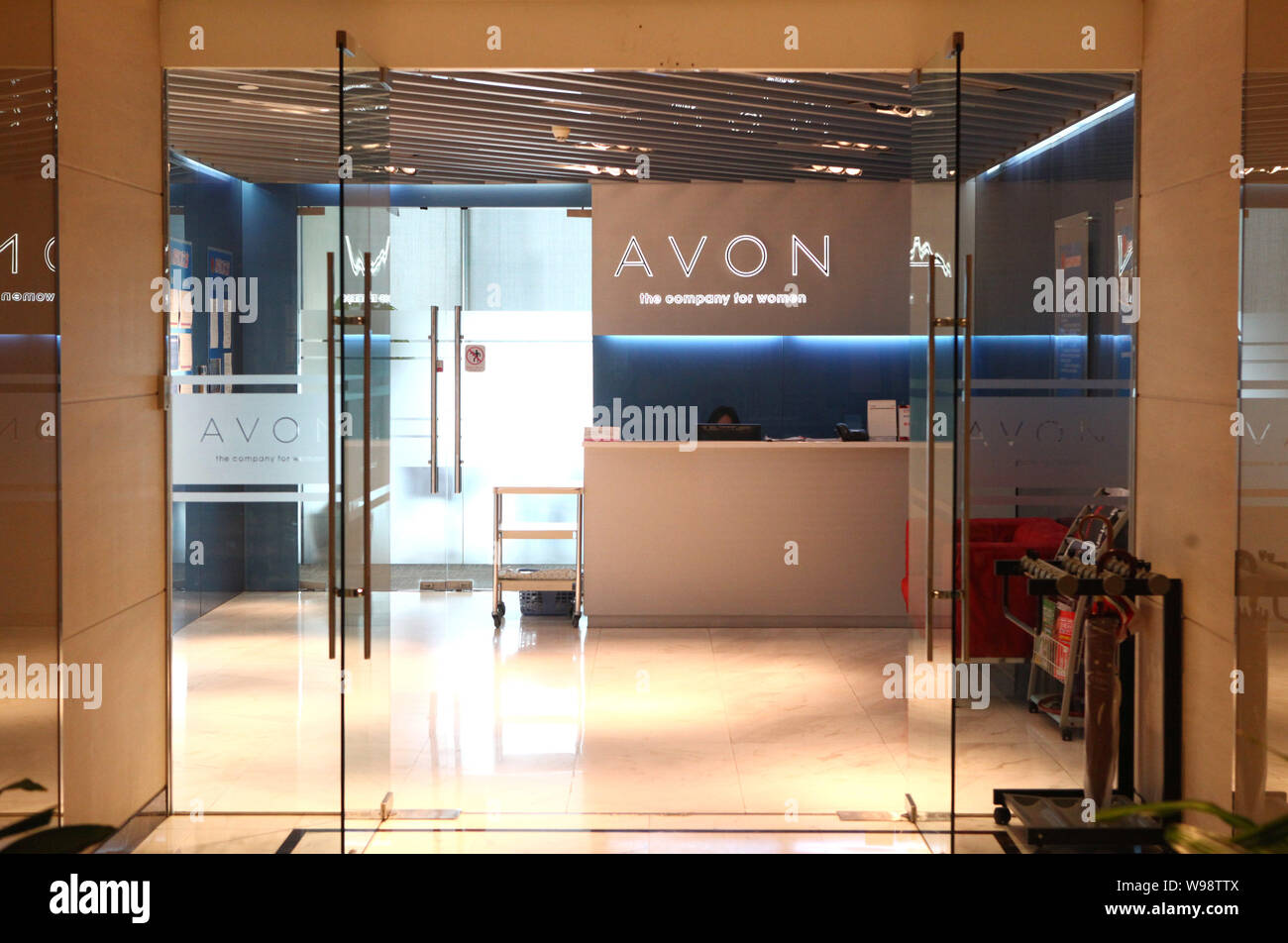 FileView of the headquarters of Avon in Shanghai, China, 6 May 2011
