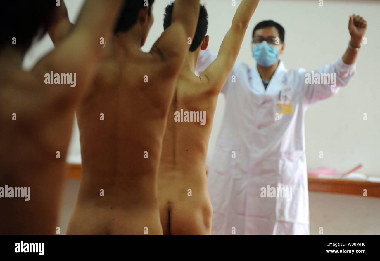 Chinese army medical exam