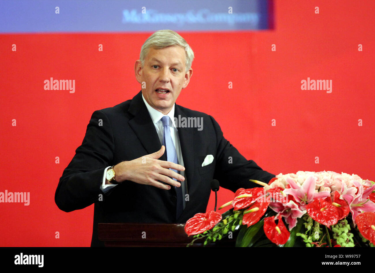 Dominic Barton, Global Managing Director of McKinsey & Company, speaks